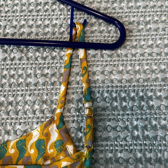 Seahorse Print Spaghetti Strap Top with Adjustable Straps - Picture 7 of 9